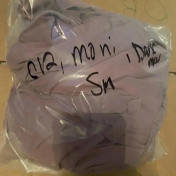 NWT Birdy Grey Moni Convertible Dress Sleeveless V-Neck Chiffon Dark Mauve Small - Picture 9 of 10